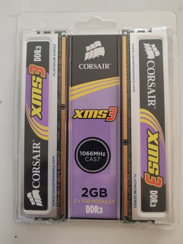 Corsair xms3 ddr3 2x1 - 2, go