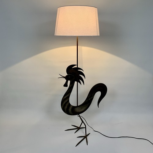 Lampadaire coq fer forgé - , dlg