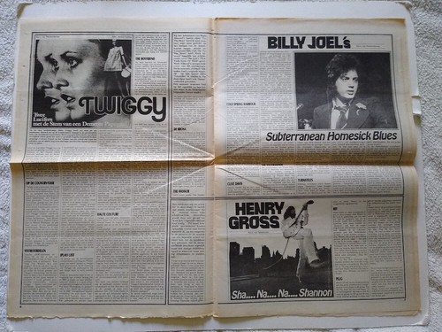 Twiggy billy joel henry - billy,