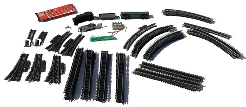 Lot rails droit courbes - droit,
