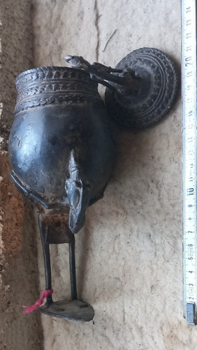 Ancien pot onguent dogon - pot, à