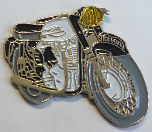 Pin moto ancienne norton - ",