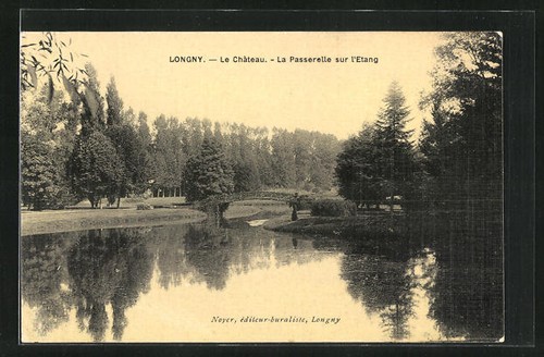 Cpa longny château la - longny,,