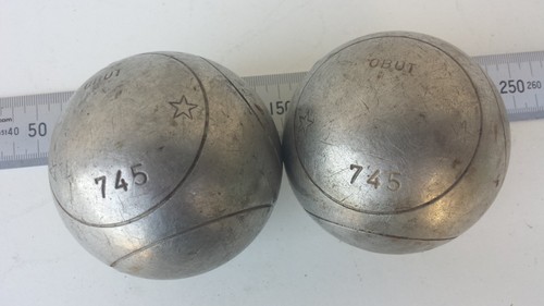 Ancienne doublette boules - doublette, de