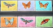 Togo stamps  - Butterflies - CTO