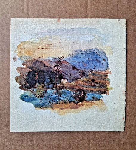 Watercolor and ink - watercolor,