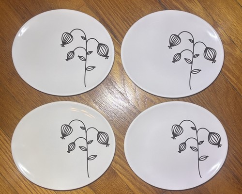 Set ikea black - poppies, 7