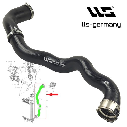 Tuyau turbo ladeluftschlauch - turbo,