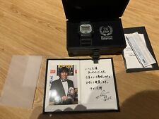 Nakamura Casio Watch Awarded For 06/07 Season - Signed Documents