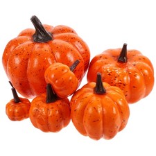 6 Pcs Citrouilles