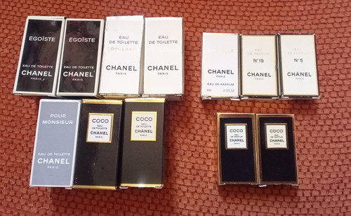 Lot miniatures chanel - de, 12