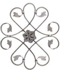 Ornement en fer forgé fer forgé 590x510mm grille pour garde-corps clôture por...