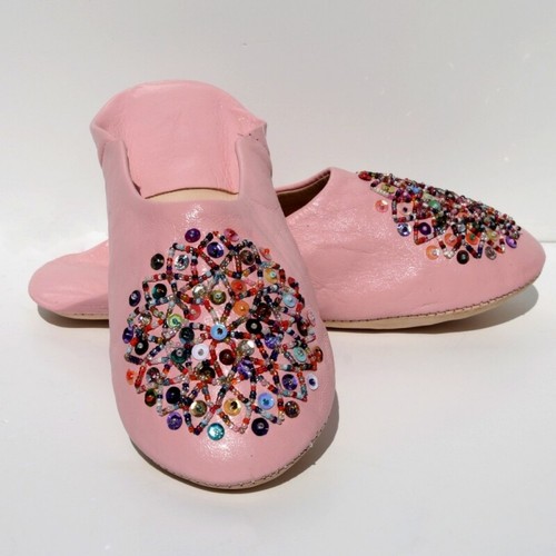 Marocaines paire pantoufles - paire, de