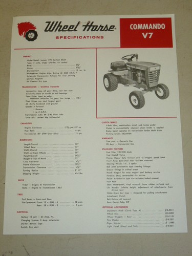 Wheel horse tractor - horse,