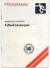 Match International 26.07.1983 DDR - Urss ( / Soviet Union / Russie) à Leipzig