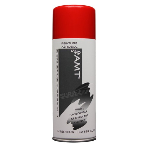 Bombe peinture rouge feu - bombe,