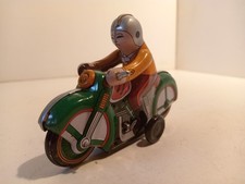 MS 275 CN Moto Terrot 500 RGST Tole Friction with Rider 1/18 Good Condition