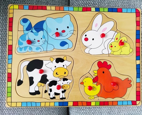 Puzzle bois animaux la - en,