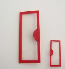 PLAYMOBIL (4522) SYSTEMx - red glass door input 5299 5606 6865 5085 5953