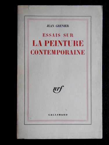Grenier jean essais sur - grenier,