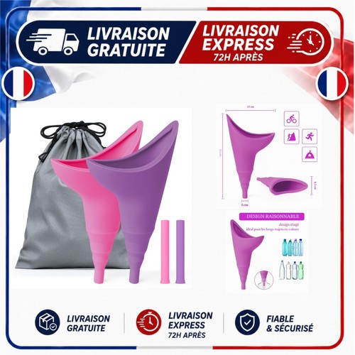 Urinoir féminin réutilisable