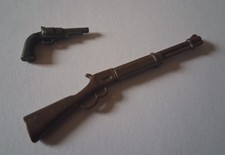 Playmobil fusil marron et