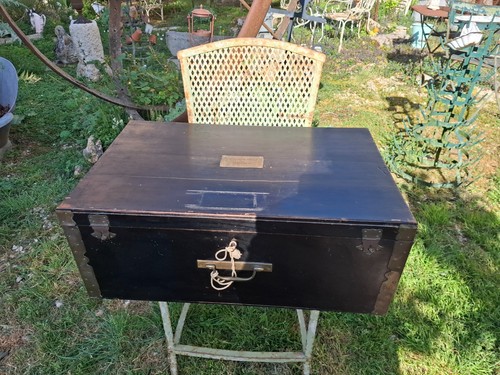 Ancienne valise bois - valise,