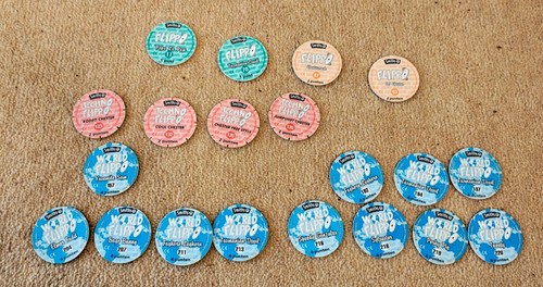 Smiths flippos pogs - flippos, caps