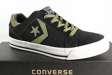 Converse All Star Sneakers En Cuir Noir Neuf !