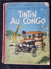 Tintin - Au  Congo - A18 - Noir et Blanc - 1942 - TBE