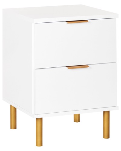 Table chevet rétro avec 2 - chevet,