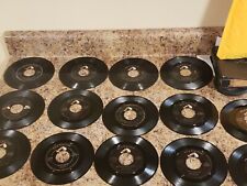 15 vintage Elvis Presley 45's Records RCA VICTOR in album