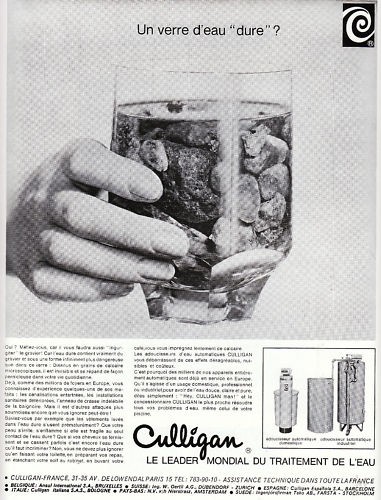 Publicité ancienne culligan - publicité,