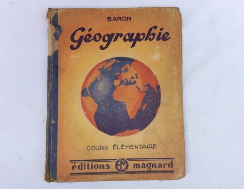 Livre scolaire geographie - scolaire,