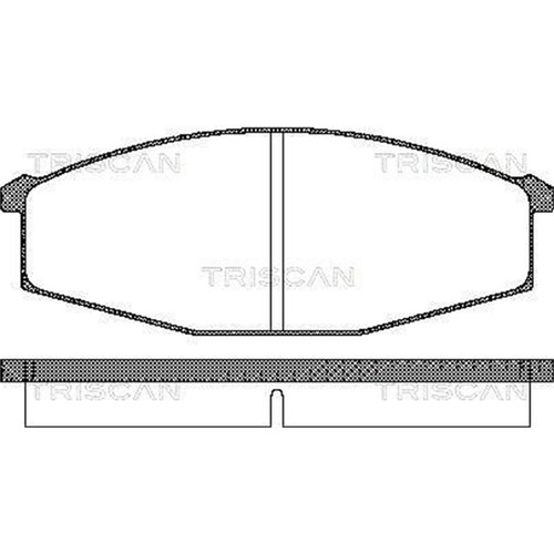 Triscan plaquettes frein - triscan, de