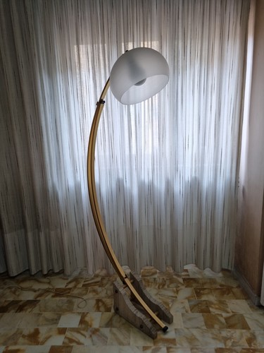 Lampe modernariato laiton - modernariato, en