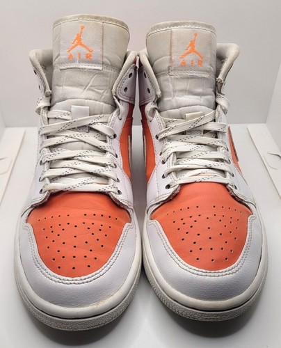 Nike air jordan mid orange - jordan,