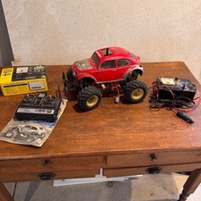 VINTAGE ORIGINAL  1980`s TAMIYA MONSTER BEETLE 58060 (1986)  With Chargers!