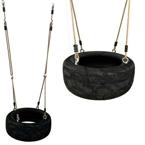 Balançoire pour enfants pneu - pour,
