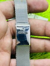 Vintage Enicar 18MM All Stainless Steel MESH Bracelet Swiss Made