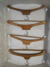 "lot de 5 cintres vintage en