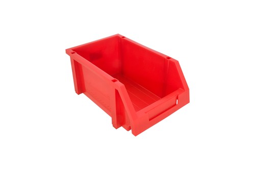 Boîte rangement rouge - de,