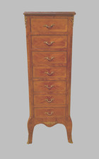 semainier de style Louis XVI en placage de bois de rose  . XX siècle .