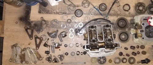 Lot pièce yamaha 350tt - lot, de