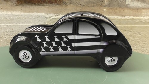 Boite biscuit 2cv métal de - 2cv,