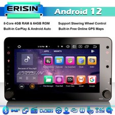 8-Cœurs 64GO Android 13 Autoradio Alfa Romeo 159 Sportwagon Brera Spider BT 5.0