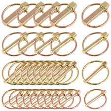 30Pcs Heavy Duty Lynch Pin Set for Tractors, Trailers, Trucks & Mowers