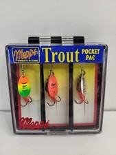 Mepps Pocket Pac Aglia #1 Trout Kit 3 Treble Hook Fishing Lures New Open Box