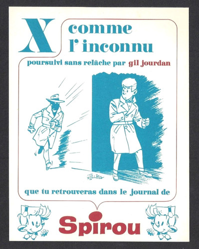 Tillieux gil jourdan buvard - gil,