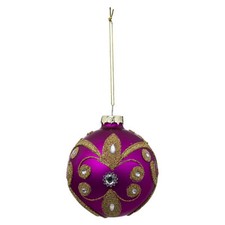 Boule de Noël "Glitter Folk"